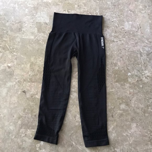 Gymshark Energy+ Seamless Cropped Leggings - Picture 2 of 3